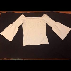 Flared sleeve blouse